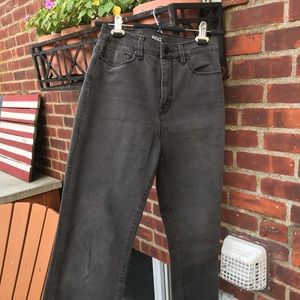 black / gray BDG jeans